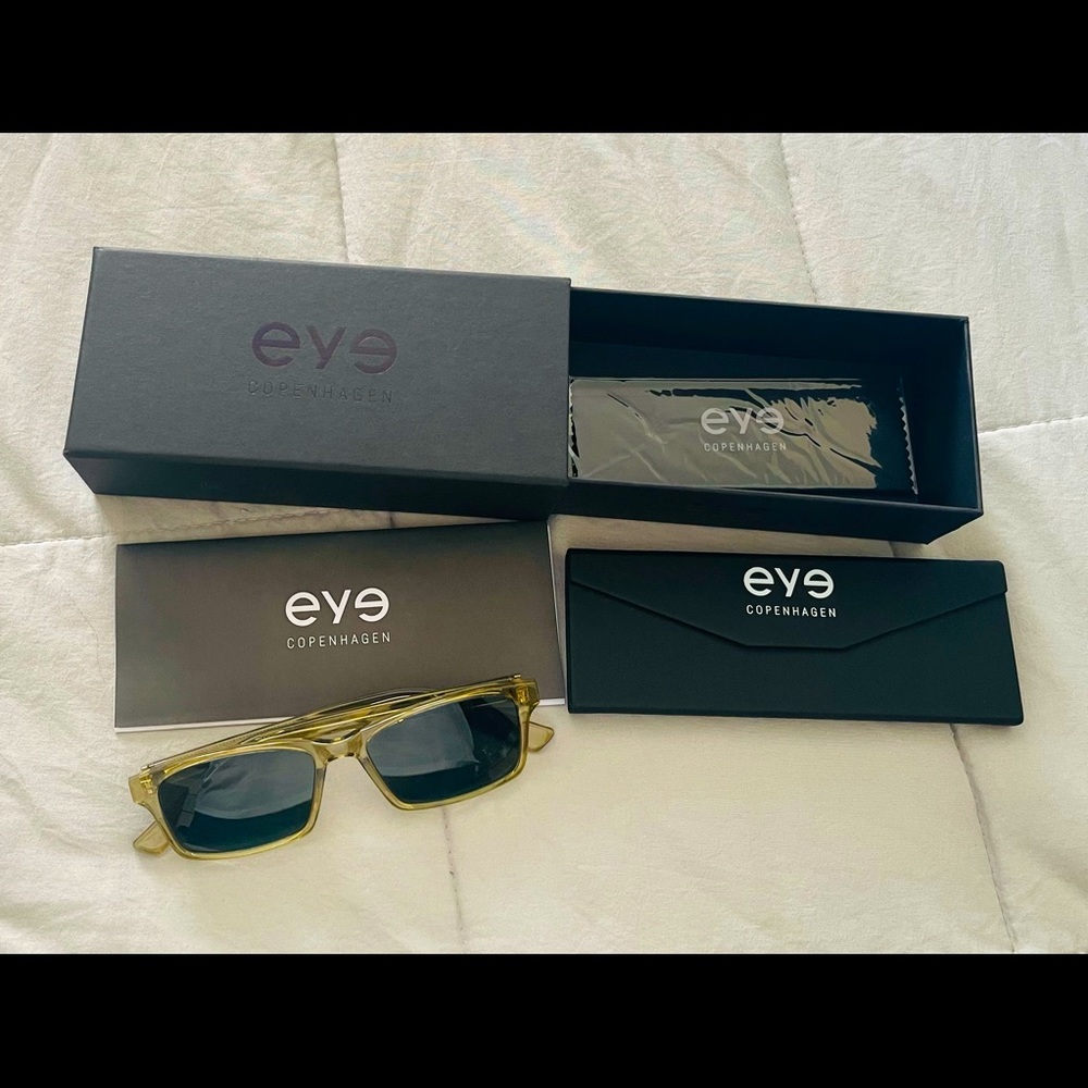 Brand New Eye Copenhagen Sunglasses Champagne Color